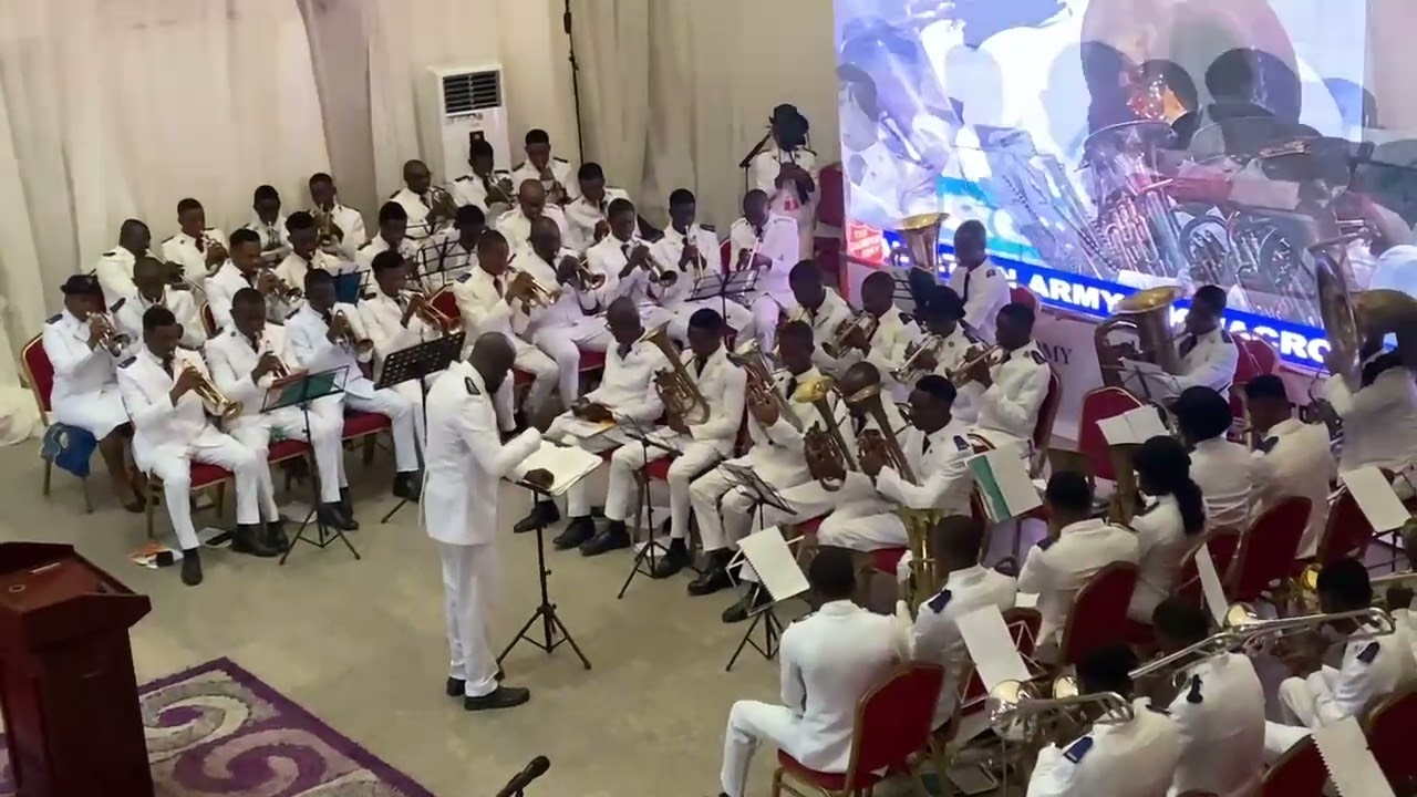 The Salvation army Nigeria Akwacross zonal band performing Joy in my Heart - Ray Steadman-Allen