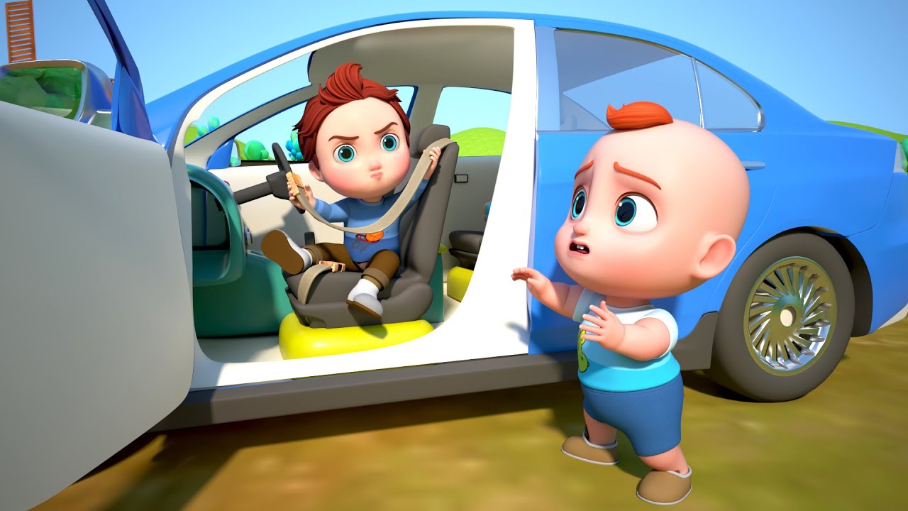 Let&rsquo;s Buckle Up | Car Safety for Kids | Seat Belt Song | GoBooBoo Kids Songs