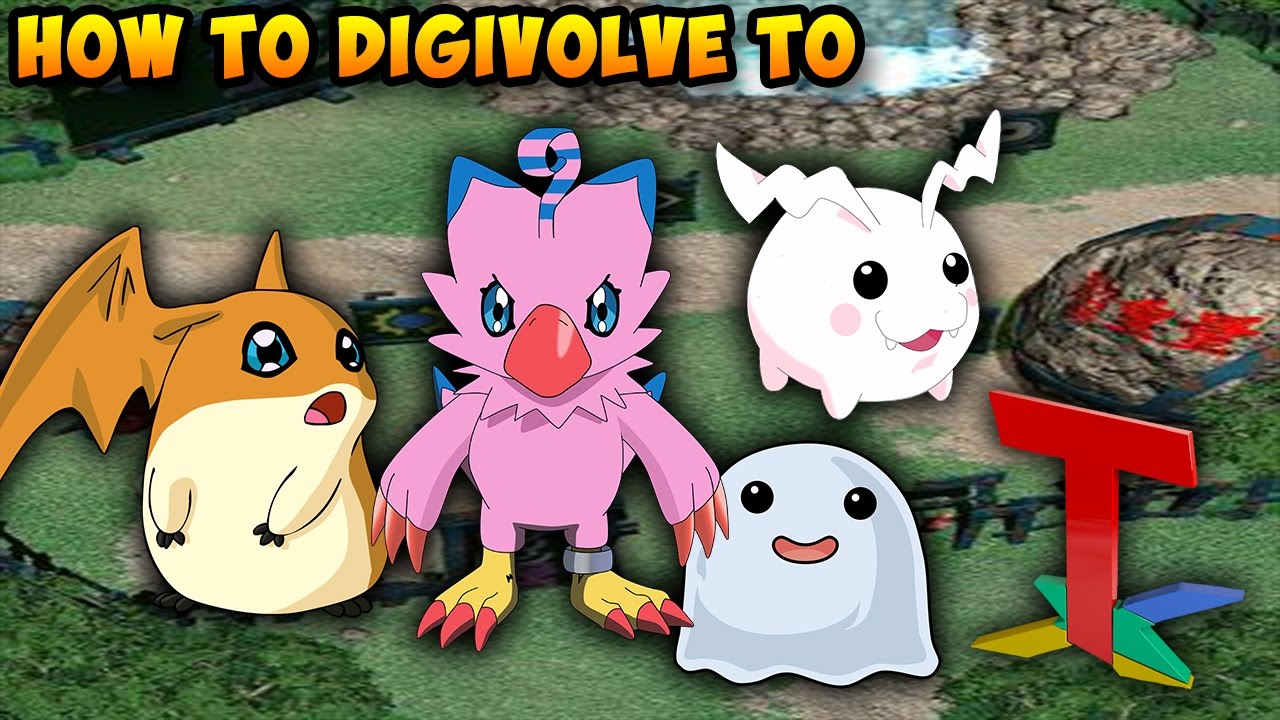 How to digivolve to: PATAMON/BIYOMON [Digimon World - PSX]