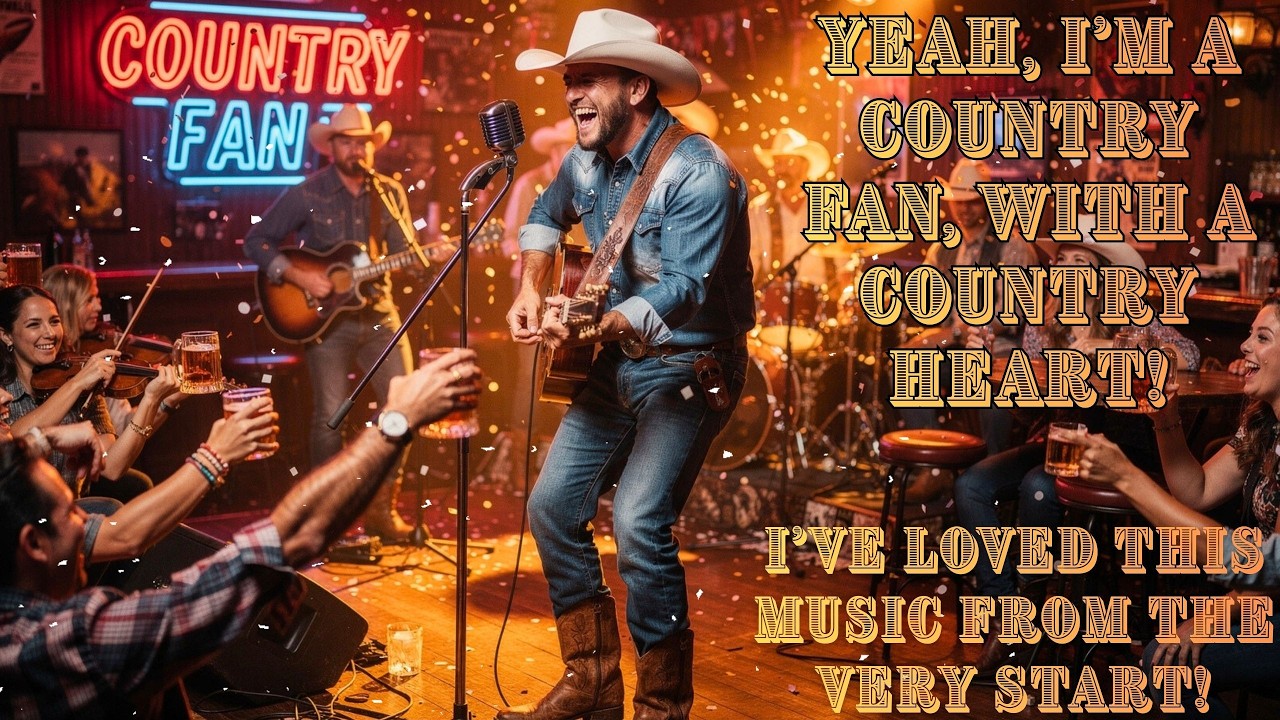 🎵I'M A COUNTRY FAN (Official Audio) LUKKE —Modern 90s Country Hit, PLEASE LIKE AND SUBSCRIBE💛