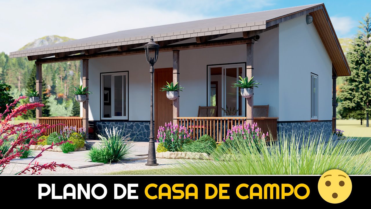 Casa de CAMPO (DWG y PDF)