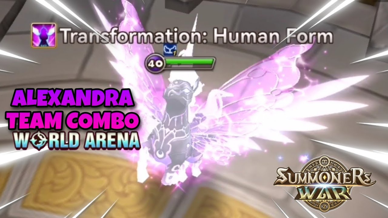 Alexandra Team Combo in World Arena Ep. 3 - Summoners War