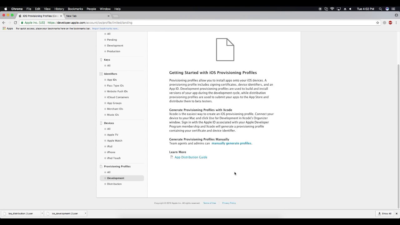 Creating the Distribution Certificate & Provisioning Profile || IOS Development || Tutorial # 3