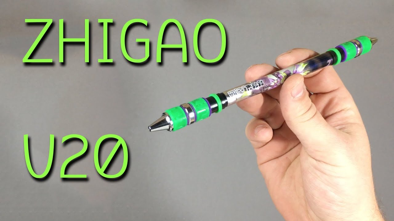 Zhigao Spinning Pen V20 – Обзор Фирменной Ручки для Pen Spinning