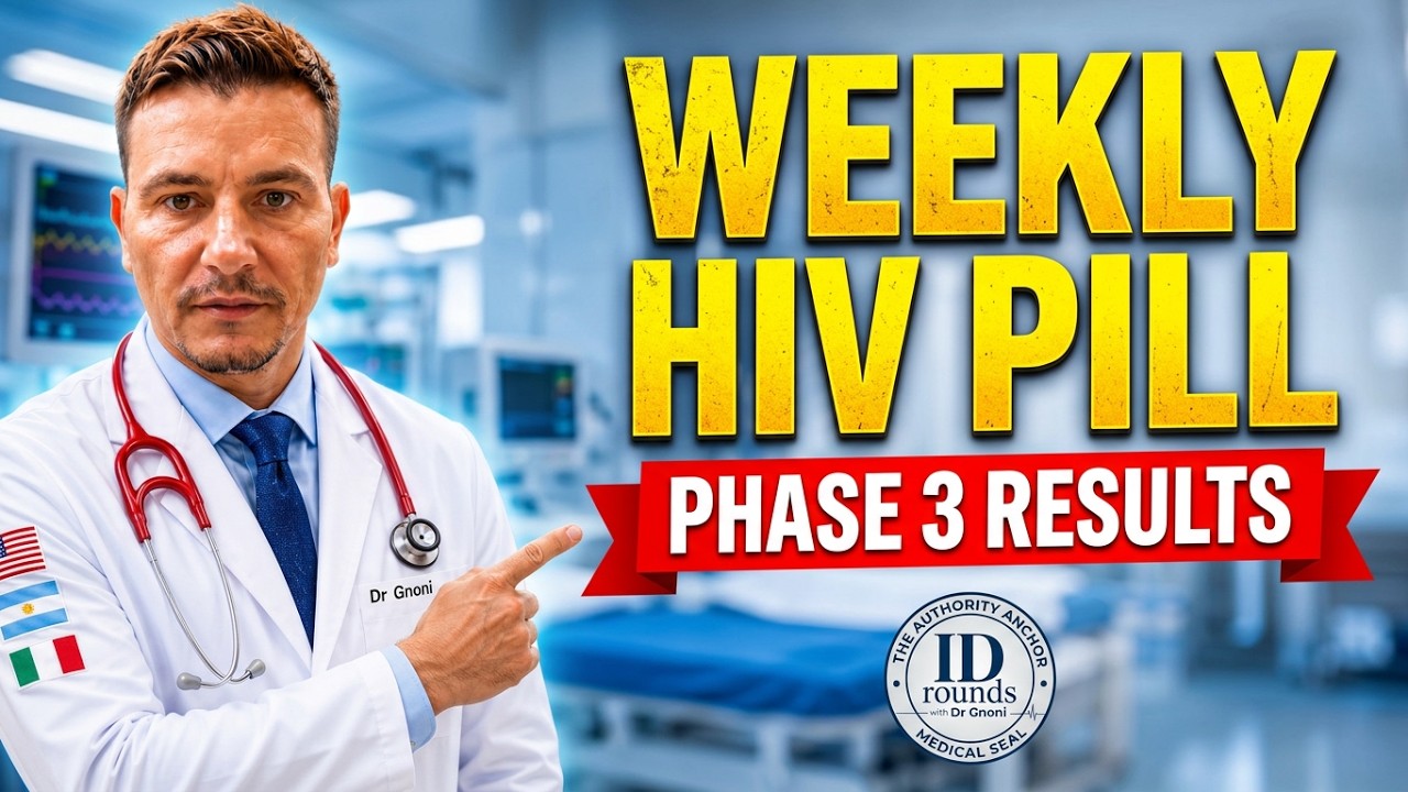 HIV Treatment Breakthrough  Once Weekly ISLATRAVIR -  LENACAPAVIR Trials