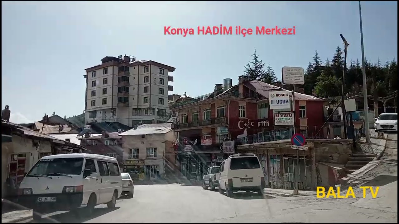 KONYA HADİM İL&Ccedil;E MERKEZİ PANORAMİK GEZİ
