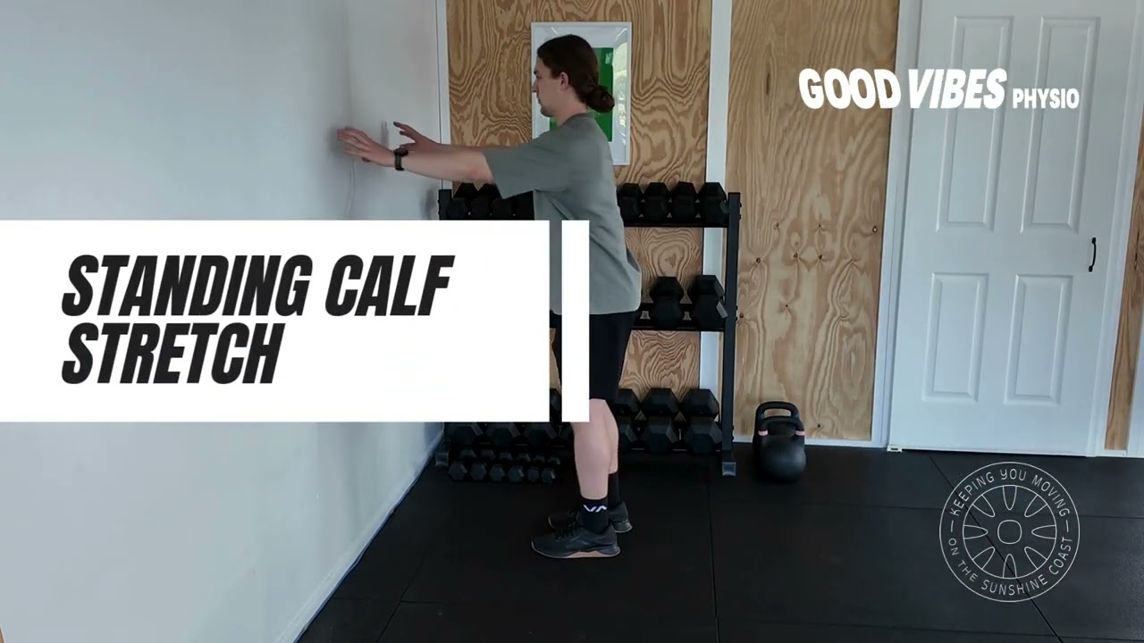Standing Calf Stretch – Improve Calf Flexibility & Ankle Mobility