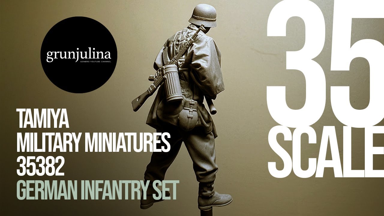 아주 따끈따끈한 TAMIYA 35382 Military Miniatures German Infantry Set (Late WW2)