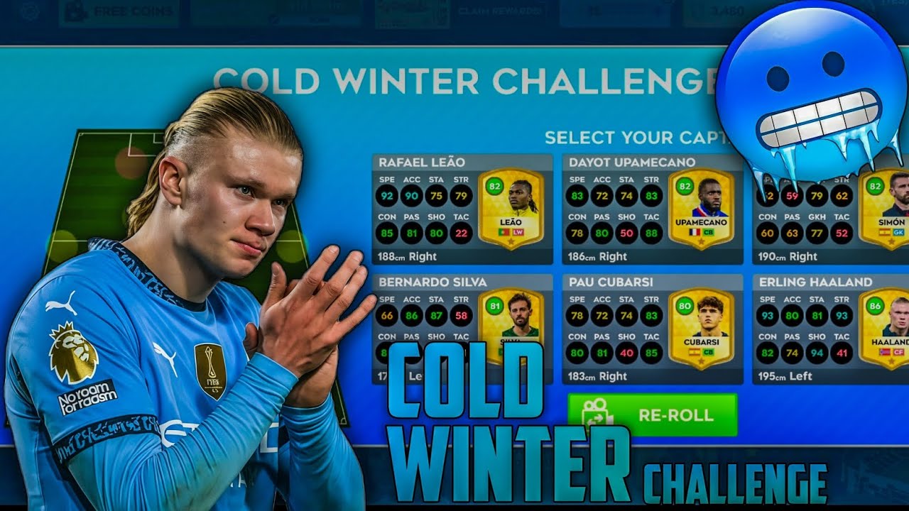 Cold winter challange in dream league soccer 2026