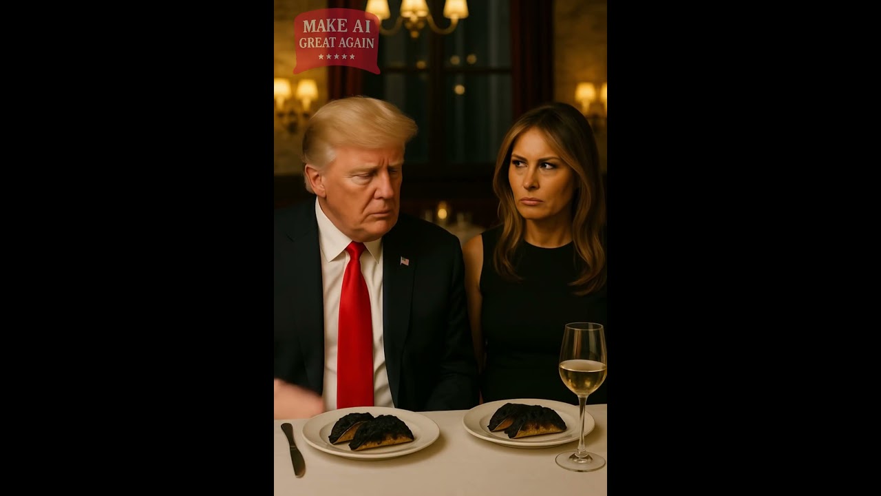 Trump&rsquo;s Taco Nightmare, Courtesy of Chef Macron! Brigitte Furious! #macron #trump #brigitte #comedy