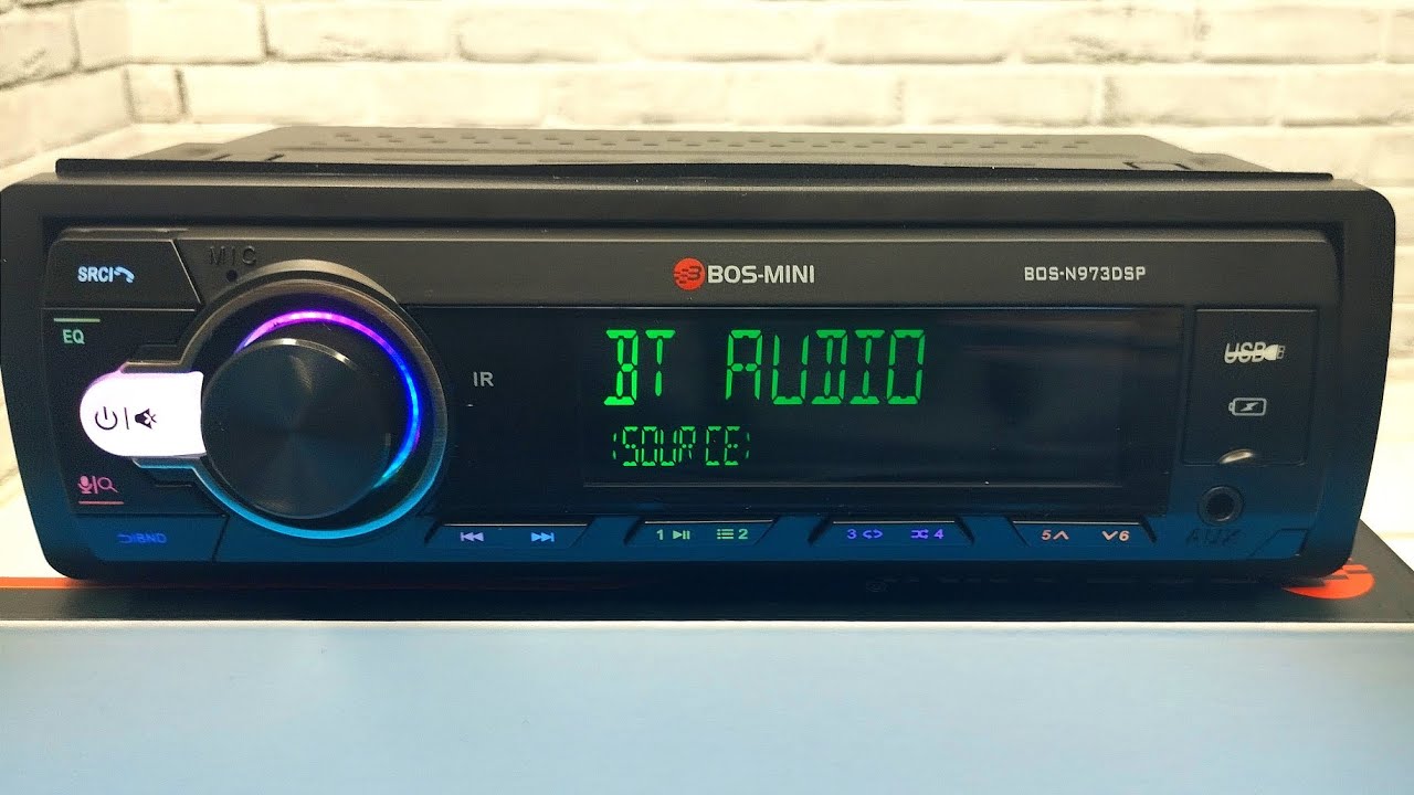 Магнитола Bos-Mini 973 процессорная