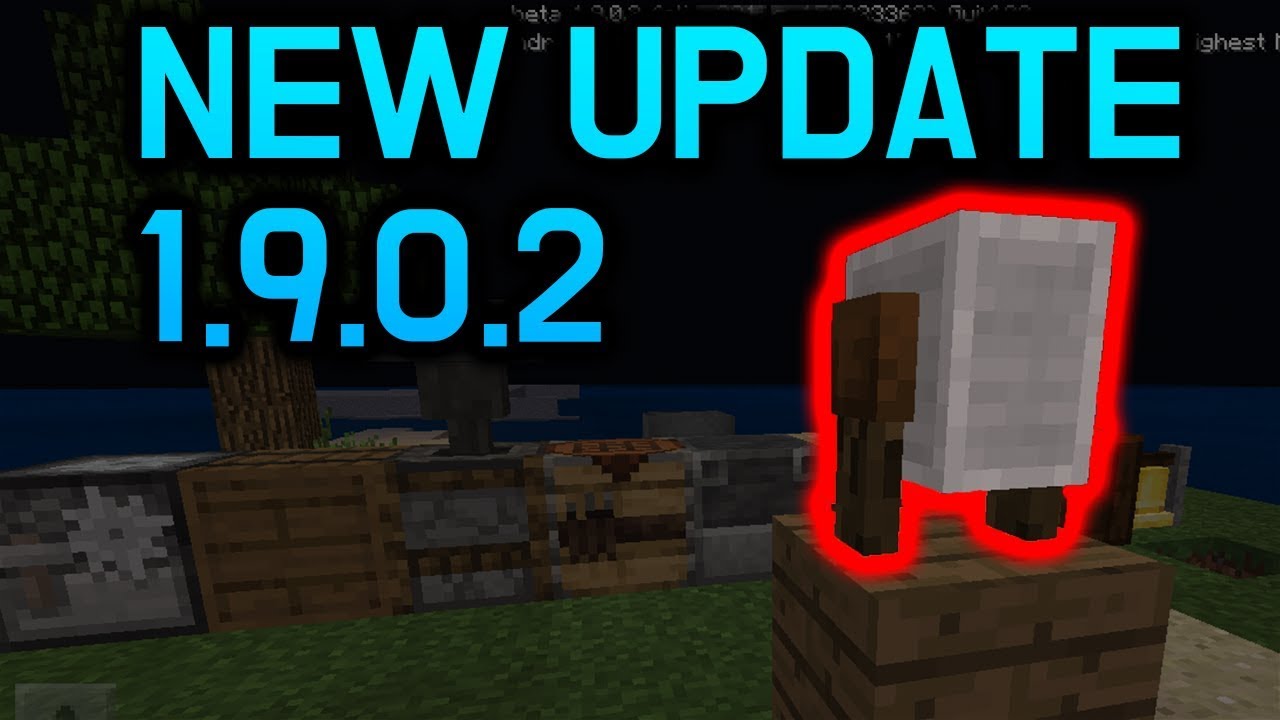 GRINDSTONE FEATURE?! New Minecraft PE 1.9.0.2 Update IS OUT + Snapshot 18w48a REVIEW