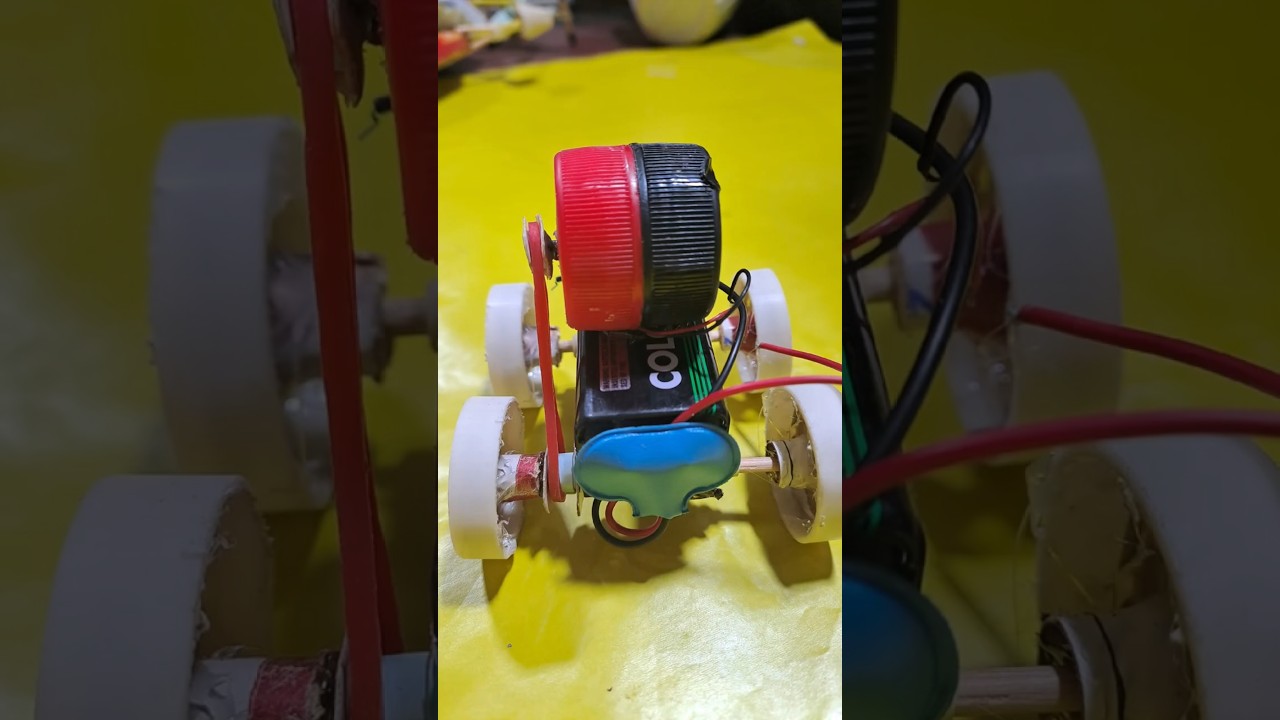 “Homemade Mini Car That Actually Moves! DIY Fun