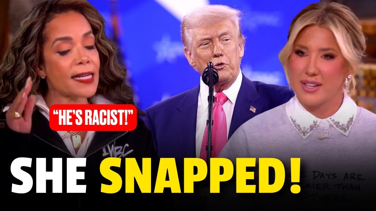 The View RUSHES TO COMMERCIAL After Savannah Chrisley DEFENDS Trump LIVE ON AIR!