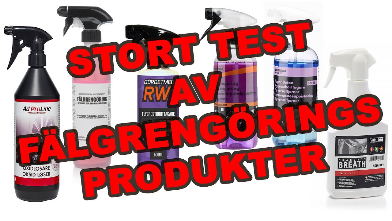 Fälgrengöring - Bäst i test
