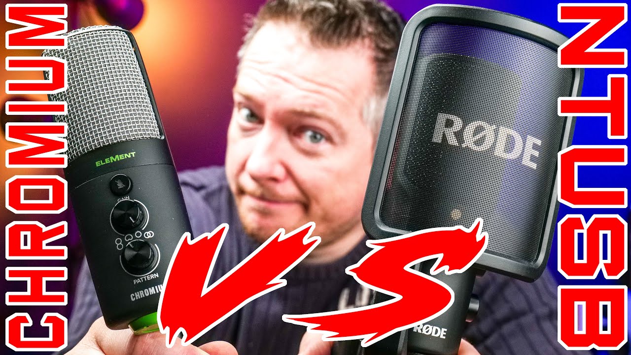 Rode NT USB vs  Mackie Element Chromium   Mic vs. Mic   TechBoss Deutsch