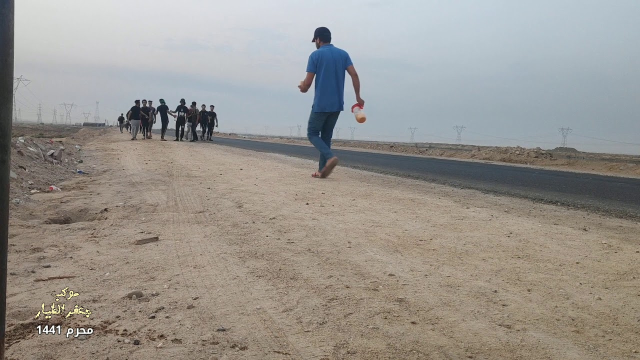 اطيب عصير بطيخ  مجانا لزوار الحسين اليوم ربح اليوم
