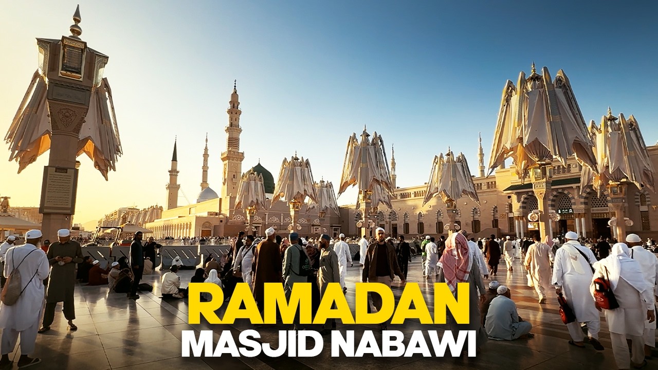 Masjid Nabawi Madinah in Ramadan 2026 🕌 | Full Walking Tour Inside & Outside