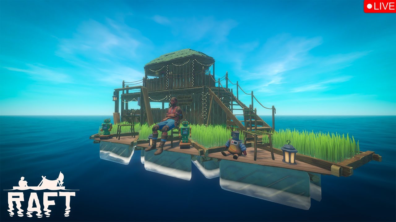 විනෝද මිහිරක් ගෙනදෙයි මුහුදු ජීවිතේ😆 Raft Ep 07🔴 Live