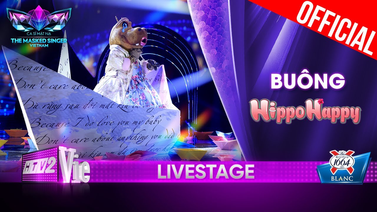 Buông - HippoHappy khoe trọn quãng giọng xịn sò | The Masked Singer Vietnam 2023 [LiveStage]