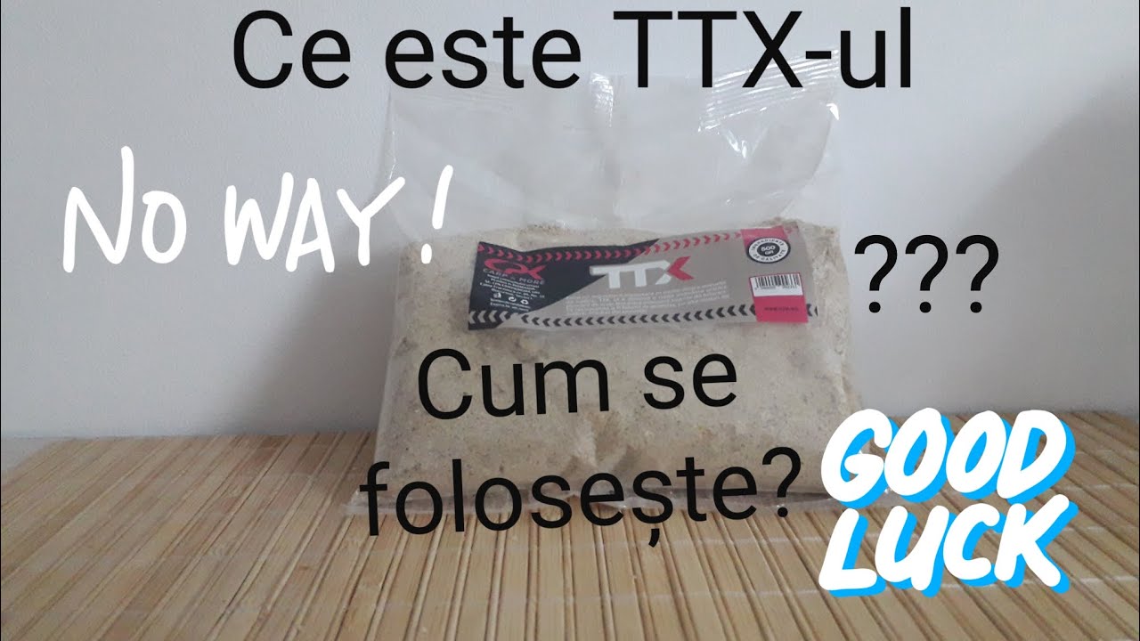 Ce este TTX-ul şi cum se foloseşte această nadă