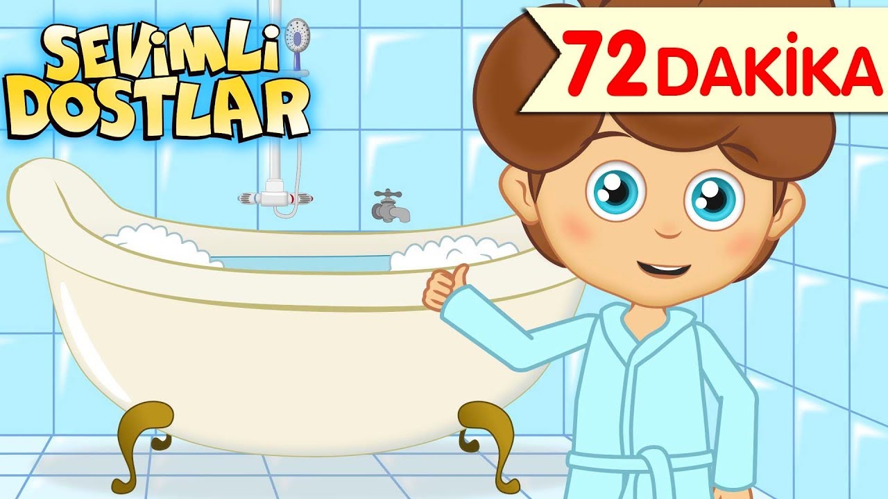 Bıcı Bıcı ve Sevimli Dostlar ile 72 Dakika &Ccedil;izgi Film Bebek Şarkıları