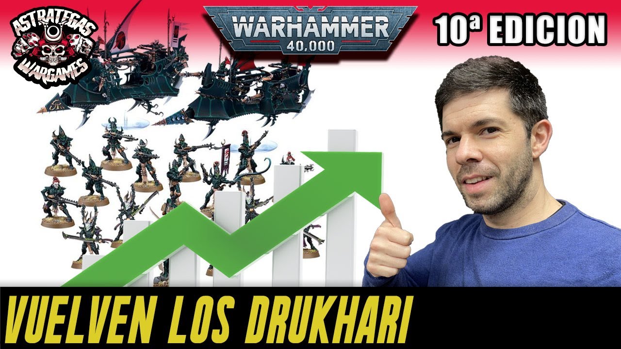 ⭐️NUEVO DESTACAMENTO DRUKHARI⭐️ ¿Vuelven al meta? - Warhammer 40000