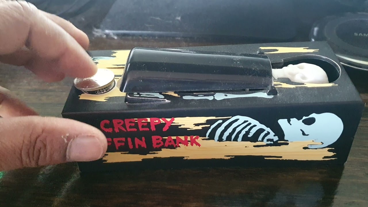 Creepy Coffin Bank
