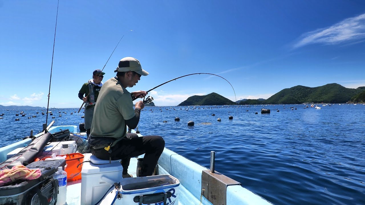 この海は凄すぎる…。餌を落とすたびに想像以上の大物が掛かる状況に…