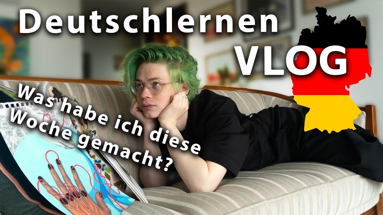 Watch this VLOG to learn German naturally / Comprehensible Input with sub / Real Listening Practice