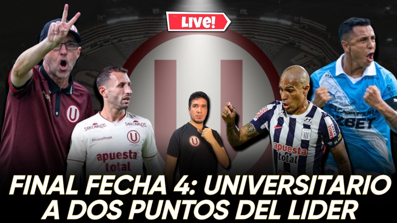 🔴 EN VIVO - CONCLUSIONES FECHA 4 | SIEMBRAN POLEMICA EN LA U? | RABANAL CORRIGE ERRORES | CALCATERRA