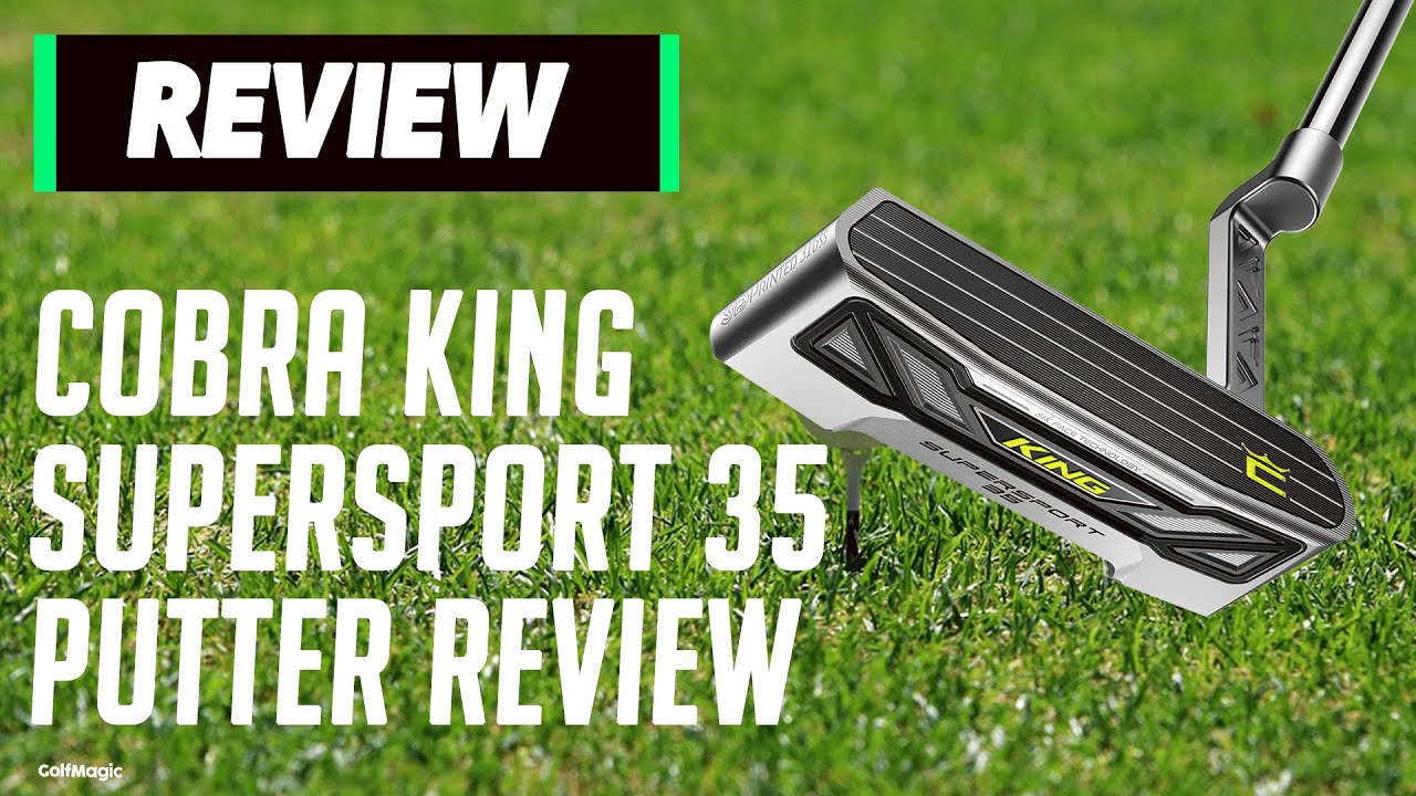 The World's First COMMERCIAL 3D PUTTER! | Cobra King Supersport 35 Review | Golfmagic.com