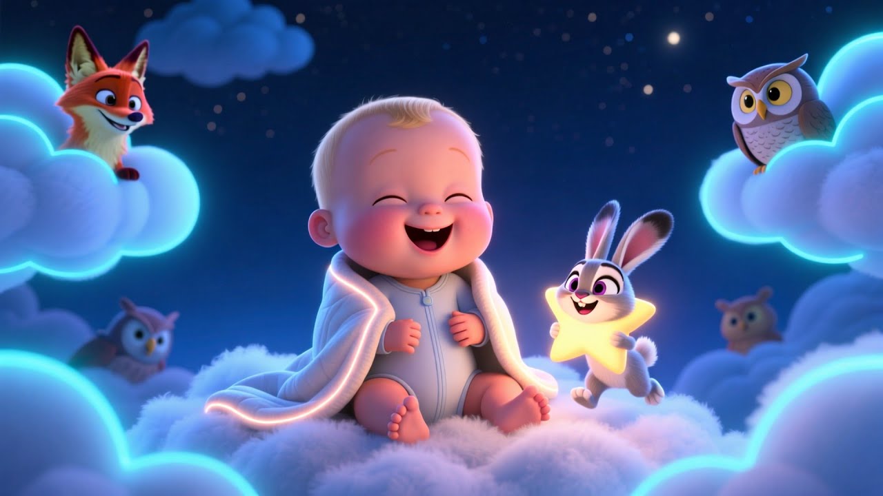 Волшебная ночь с малышом 🌙 | Колыбельная для детей | Спокойная и уютная ночь