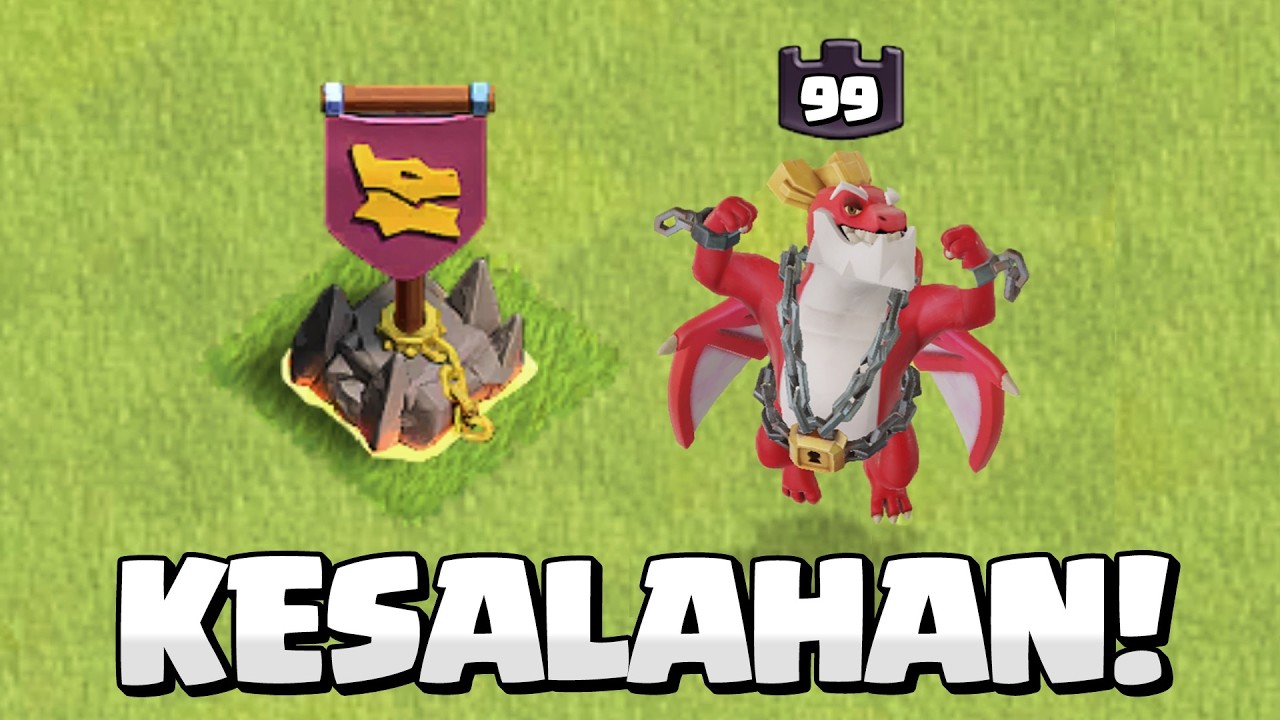 Maxin Hero Baru Naga CoC Adalah Kesalahan Besar!