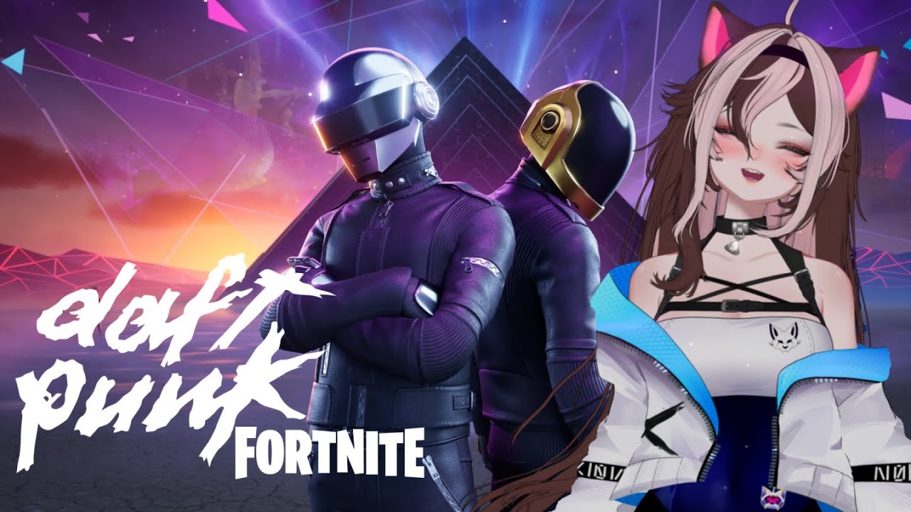 What Happens at a Daft Punk Fortnite Party? #fortnite #vtuber  #germanvtuber