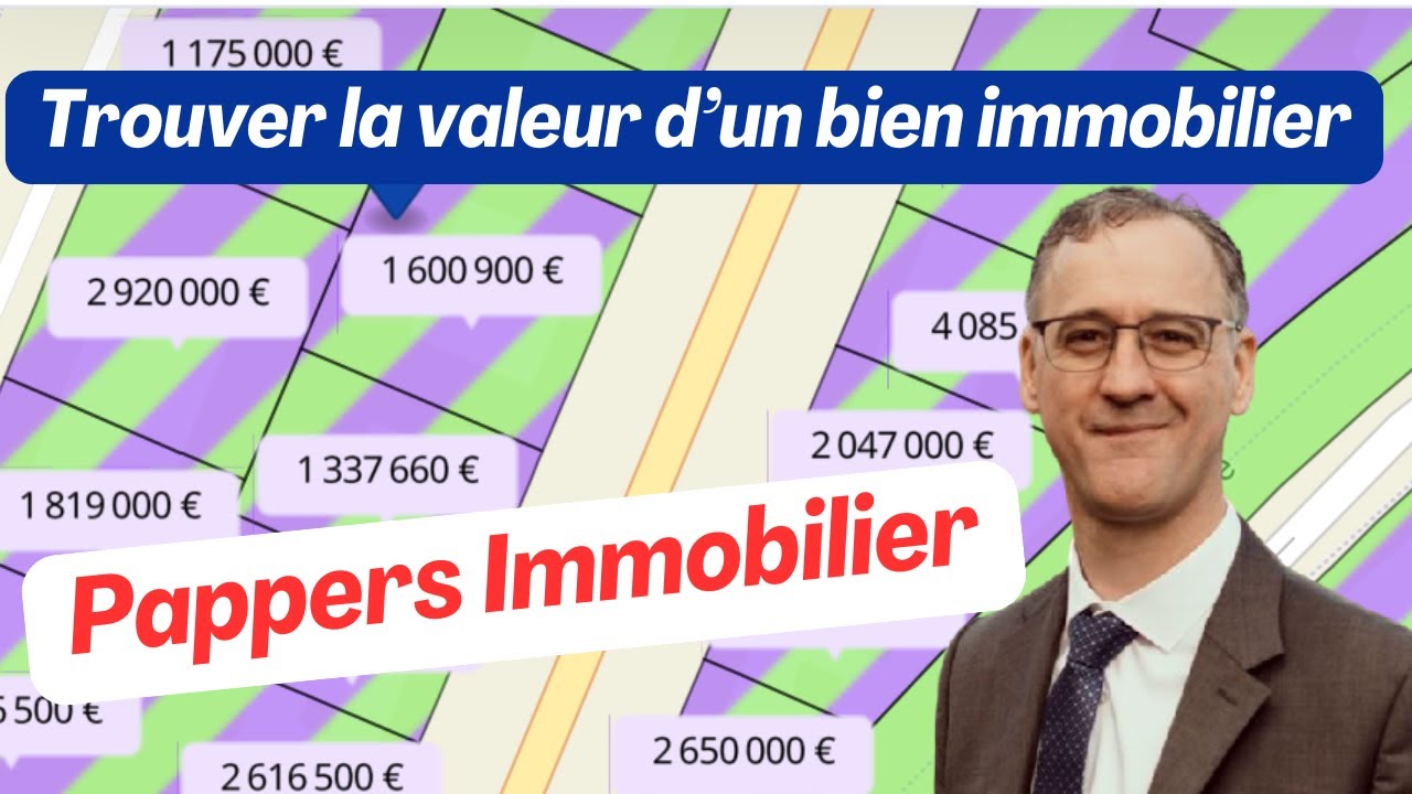 Comment trouver le prix d'un logement : Pappers immobilier  #immobilier #financetavielibre
