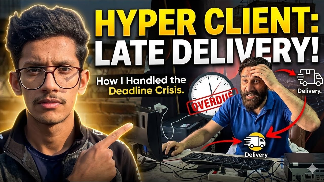 client ke Daty late hoo gai ￼🫣 client 😡