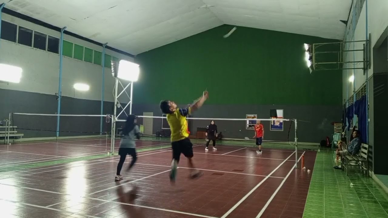Fun game Badminton Ganda Campuran | Kiky/Hari vs Rara/P.Din | Senin 9 Feb 26