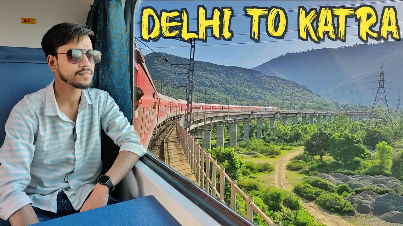 Jammu Mail Journey Compilation Delhi to Shri Mata Vaishno Devi Katra || Train to Kashmir