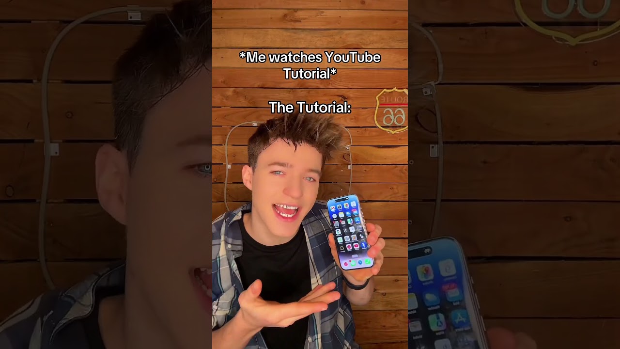 YouTube Tutorials be like 😂 #usa