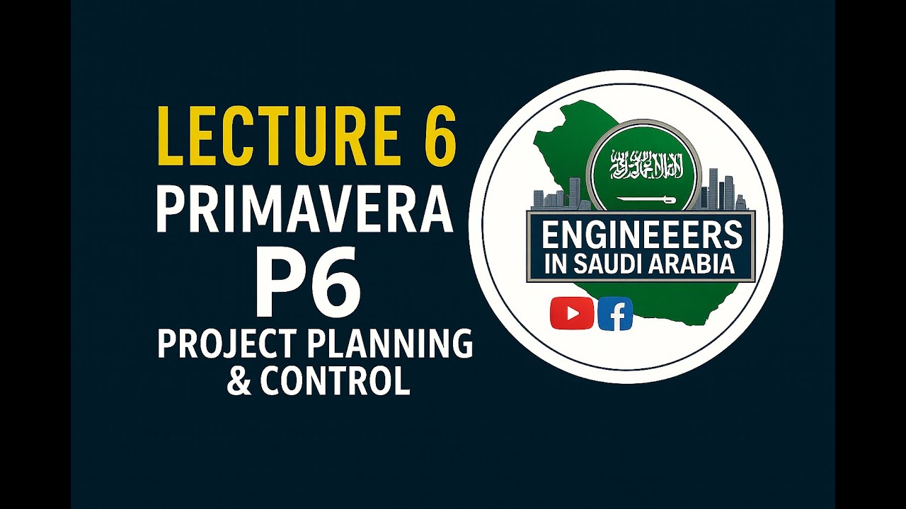 Project Planning & Control Lecture 6