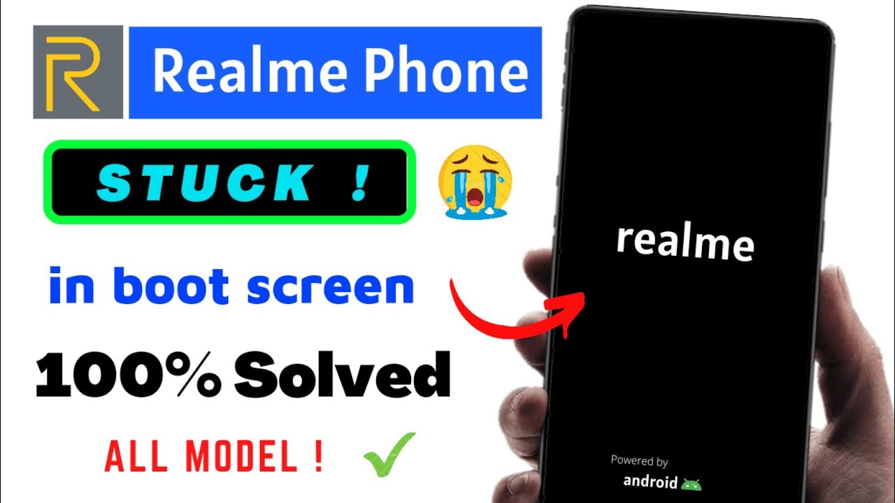 Solved Realme Mobiles Stuck in Boot Screen |Freez on Realme Logo - Realme Boot Loop Problem Solved