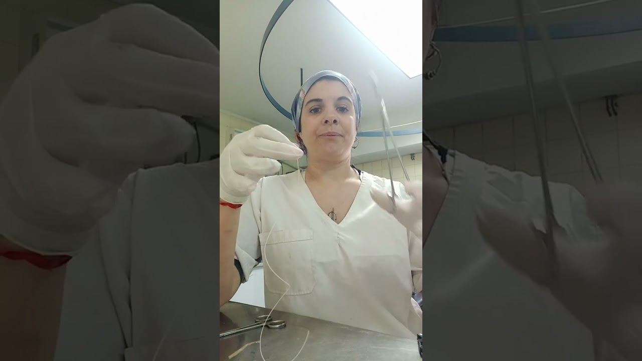 Como montar y pasar lino.