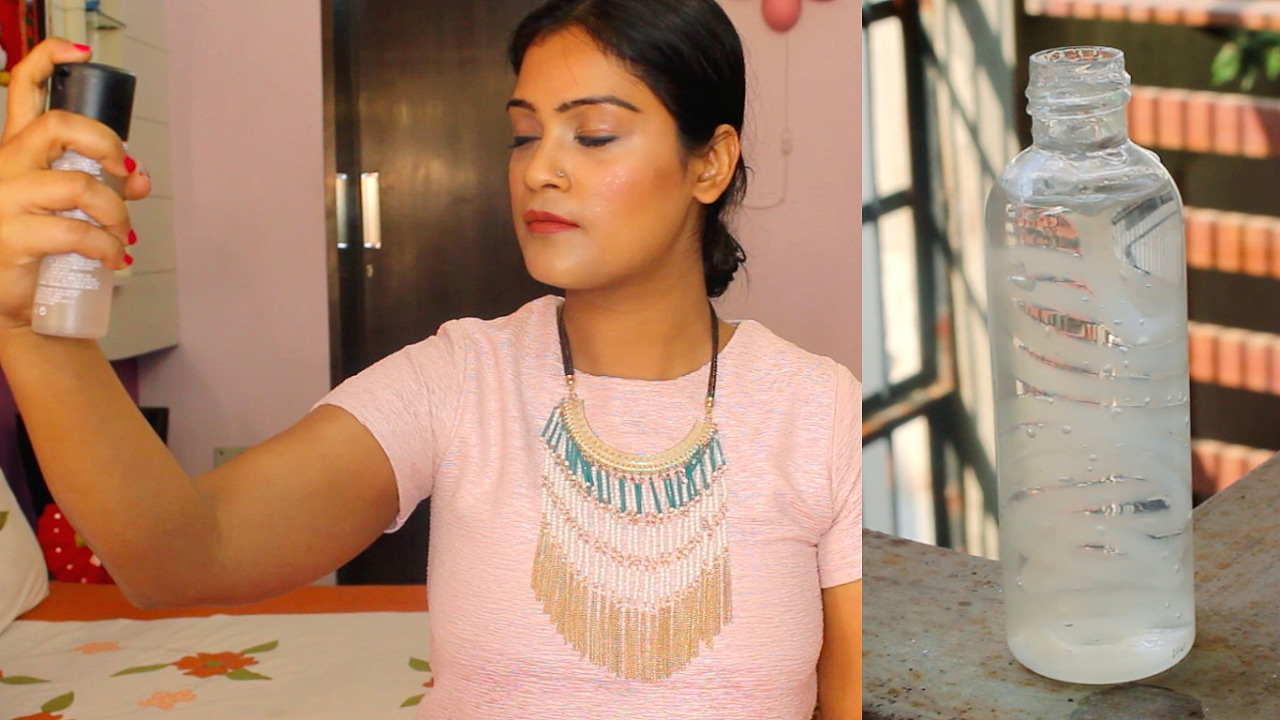 3 Ingredient DIY Makeup Setting Spray | Dupe of MAC Fix+