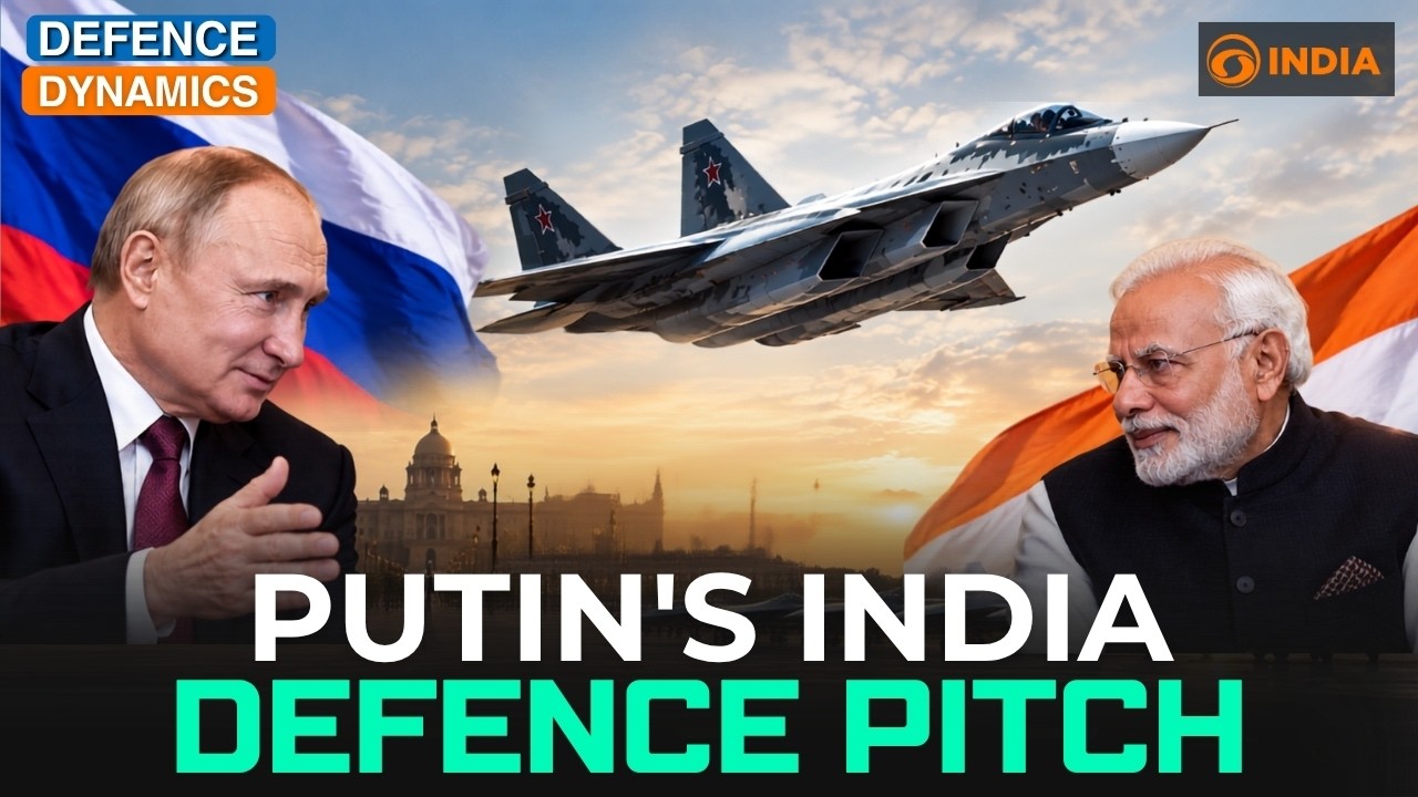 Russia&rsquo;s New Defence Pitch to India | Su-57, S-400, Igla-S & Pantsir | Defence Dynamics
