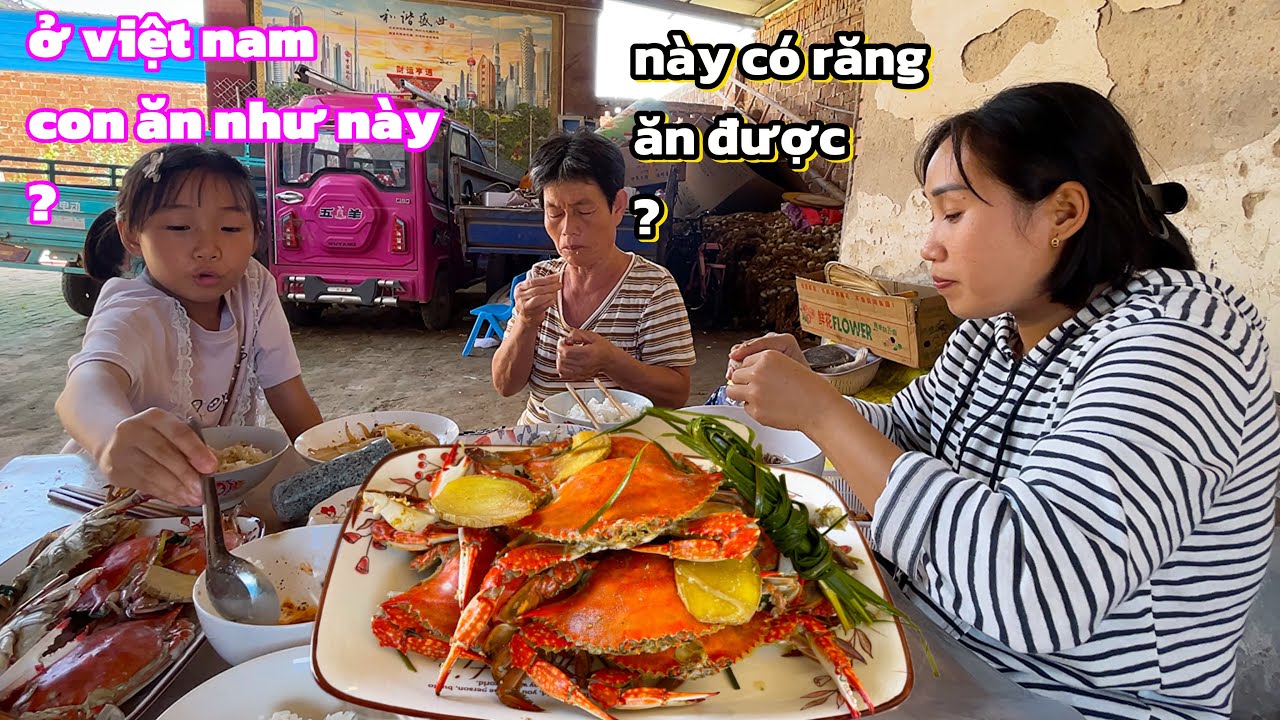 #717 Làm Dâu Mấy Năm Nay Nghe Mẹ Chồng Nói Mà Thương Phản Ứng Lần Đầu Mẹ Ăn Con Ghẹ Ở Tuổi 60 