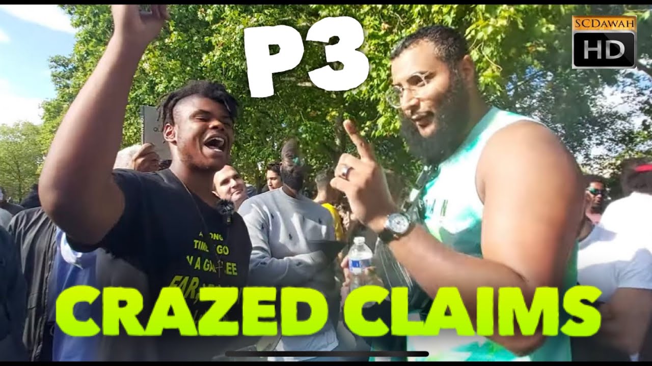 P3 - I reject you! Mohammed Hijab Vs Christian | Speakers Corner | Hyde Park