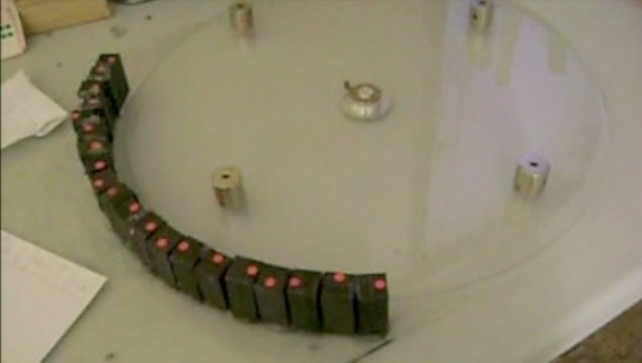 Incorporating the Halbach Array into a rotary magnetic motor design. Part 01
