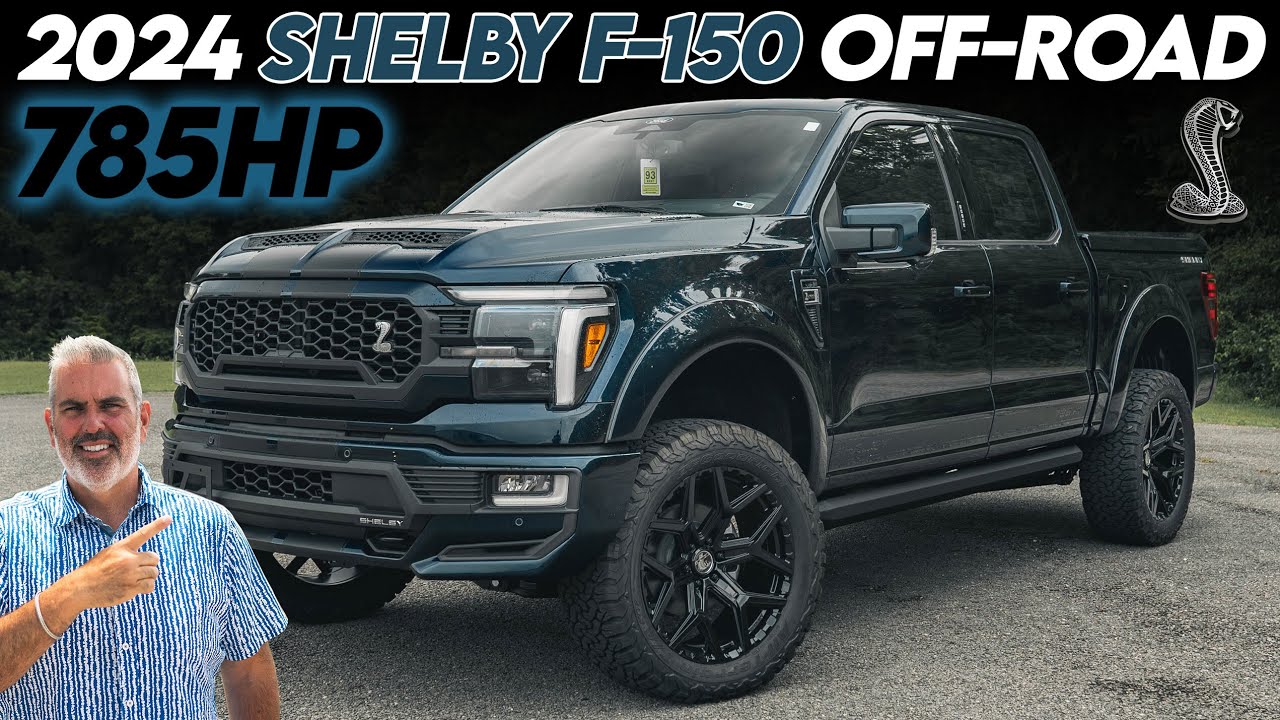 Unleashing the Beast: 2024 Shelby F-150 Off-Road with 785HP in Antimatter Blue!