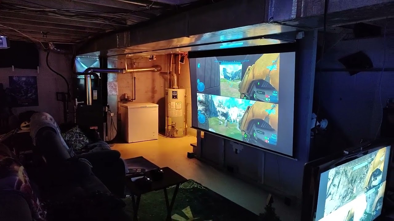 Halo Reach LAN party setup ✨